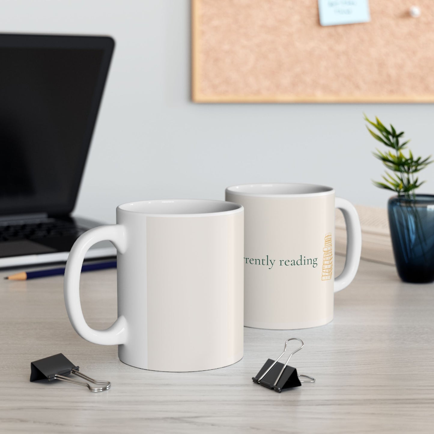 Currently Reading Mug - Book Lover Coffee Mug