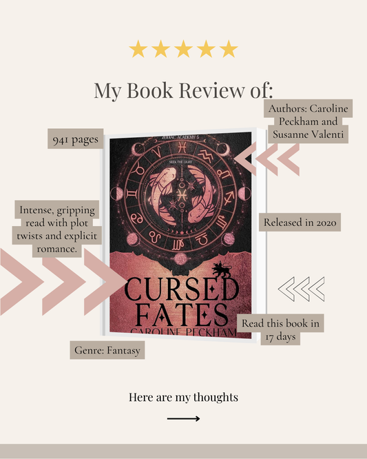 Cursed Fates by Caroline Peckham & Susanne Valenti – Book Review