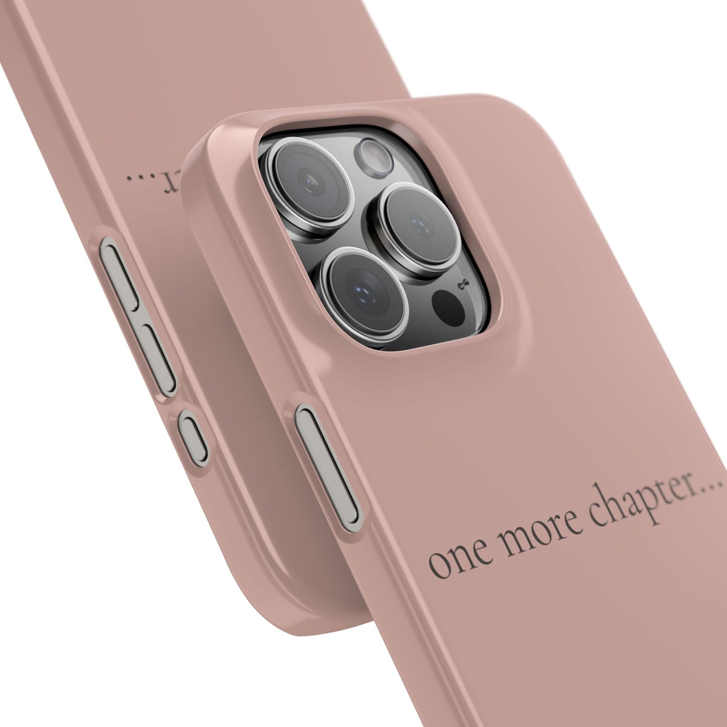 One More Chapter iPhone Case - Book Lover Phone Case