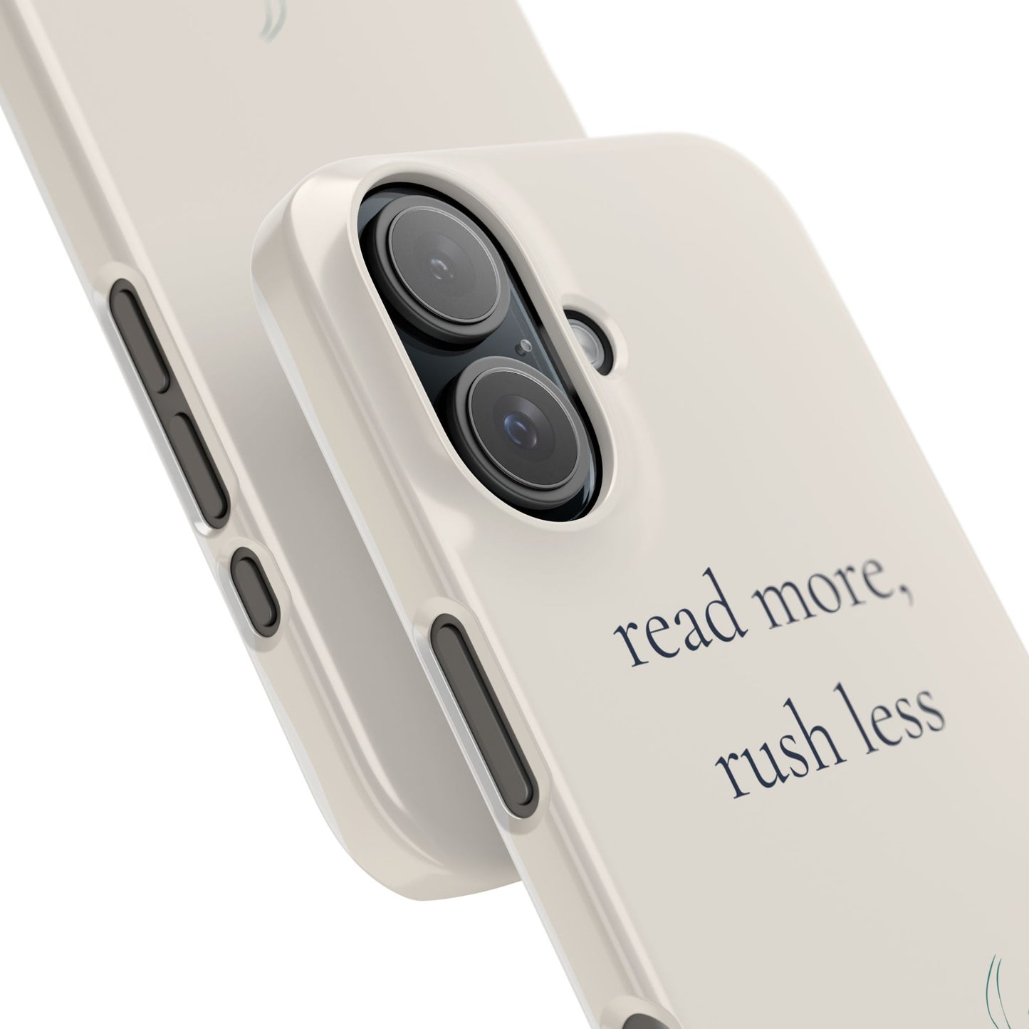 Read More Rush Less iPhone Case - Book Lover Phone Case