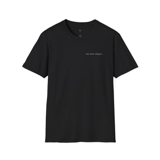 One More Chapter… T-Shirt - Minimalist Book Lover Tee