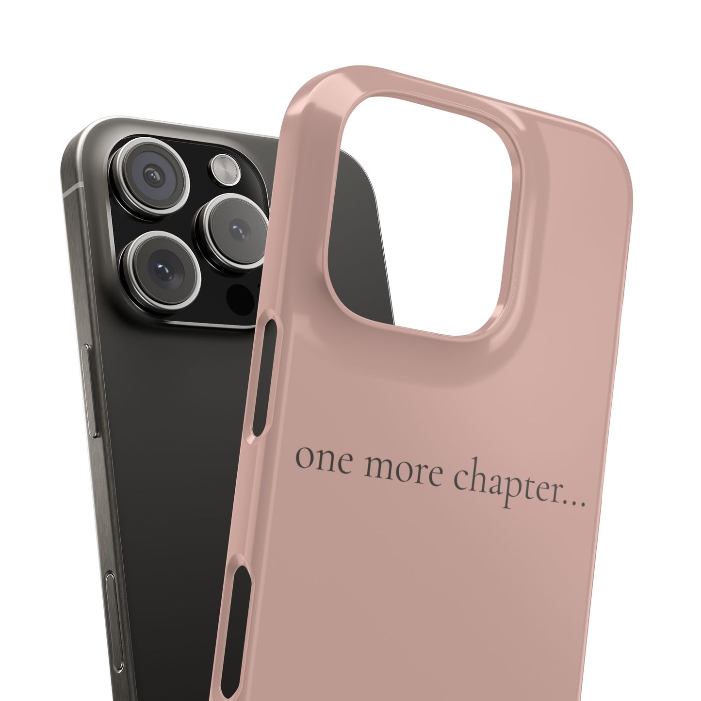 One More Chapter iPhone Case - Book Lover Phone Case