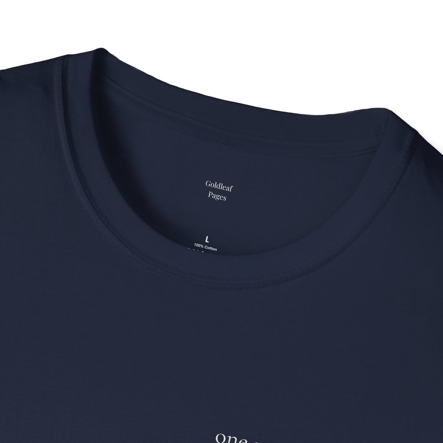 One More Chapter… T-Shirt - Minimalist Book Lover Tee