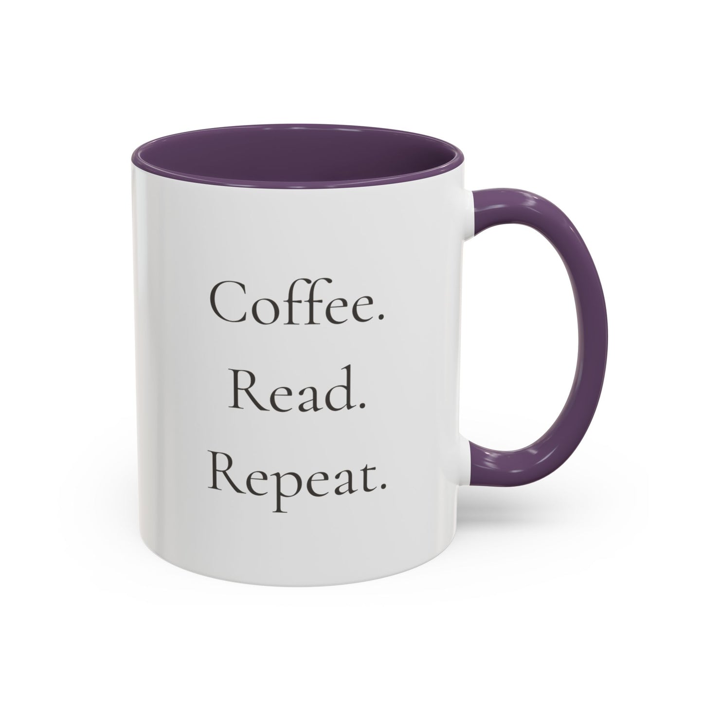 Coffee Read Repeat Mug - Book Lover Coffee Mug