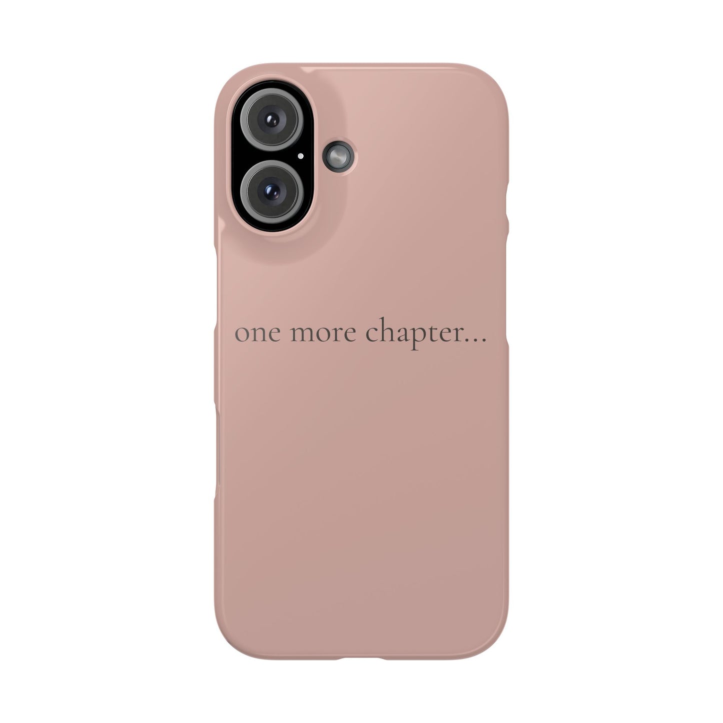 One More Chapter iPhone Case - Book Lover Phone Case