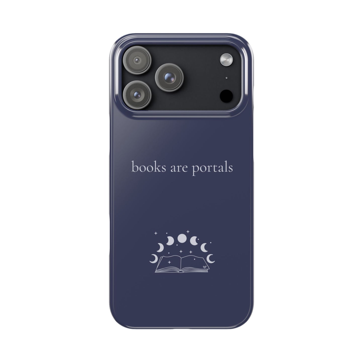Books are Portals iPhone Case - Fantasy Book Lover Phone Case