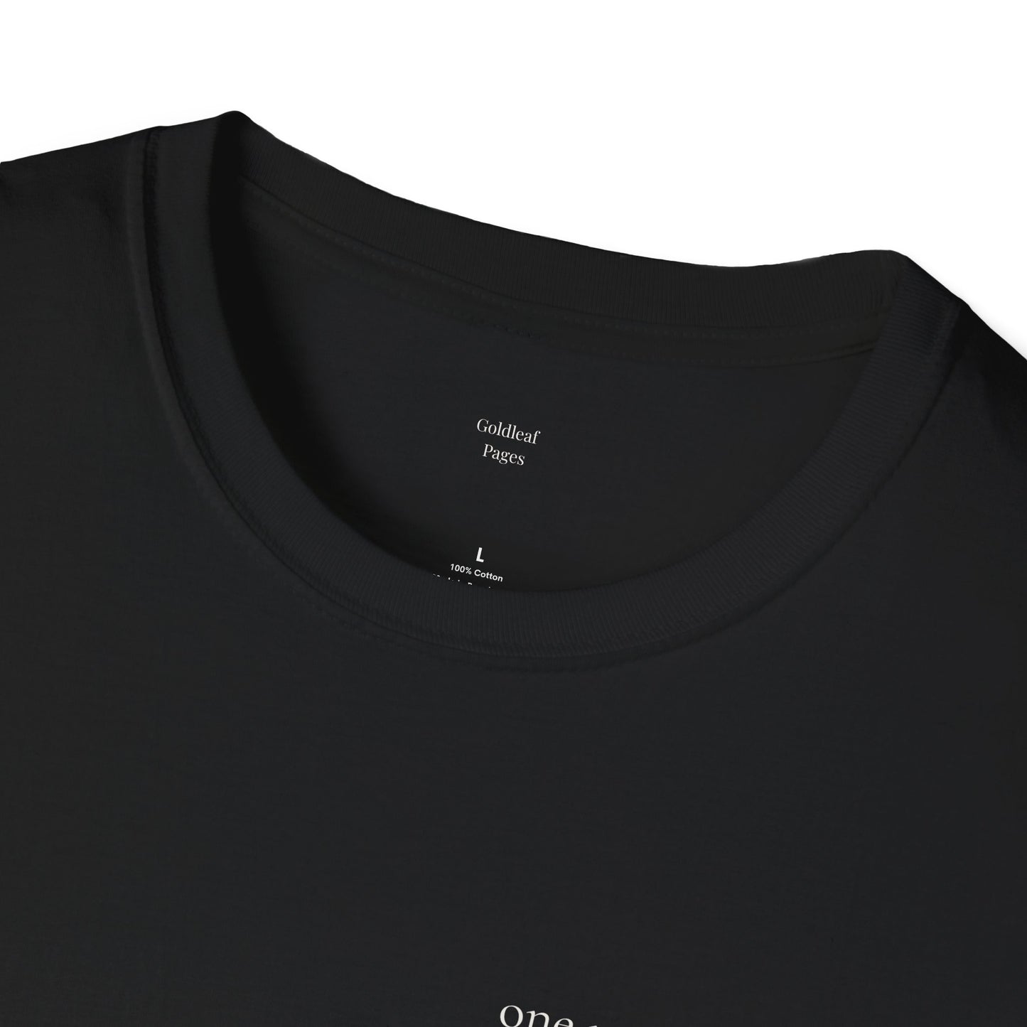 One More Chapter… T-Shirt - Minimalist Book Lover Tee