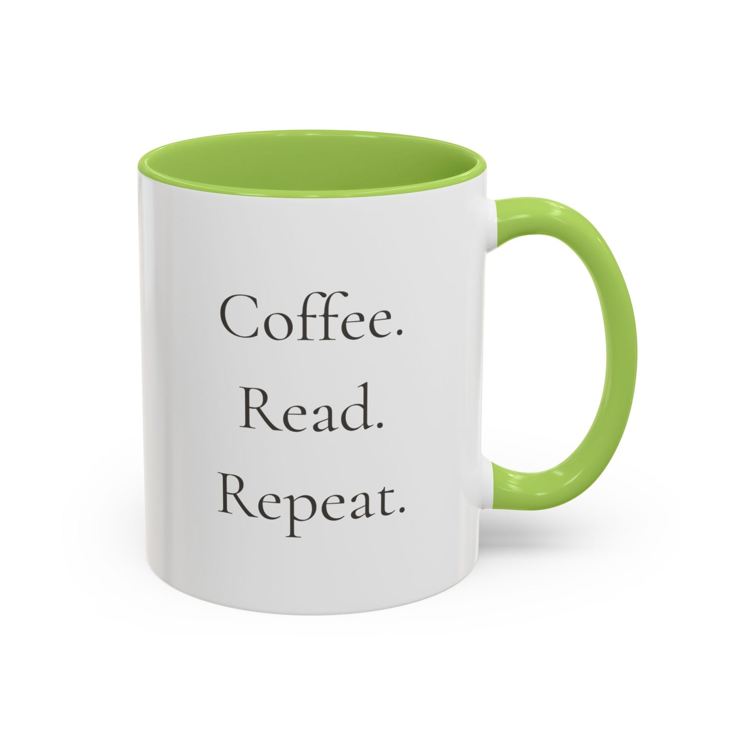 Coffee Read Repeat Mug - Book Lover Coffee Mug