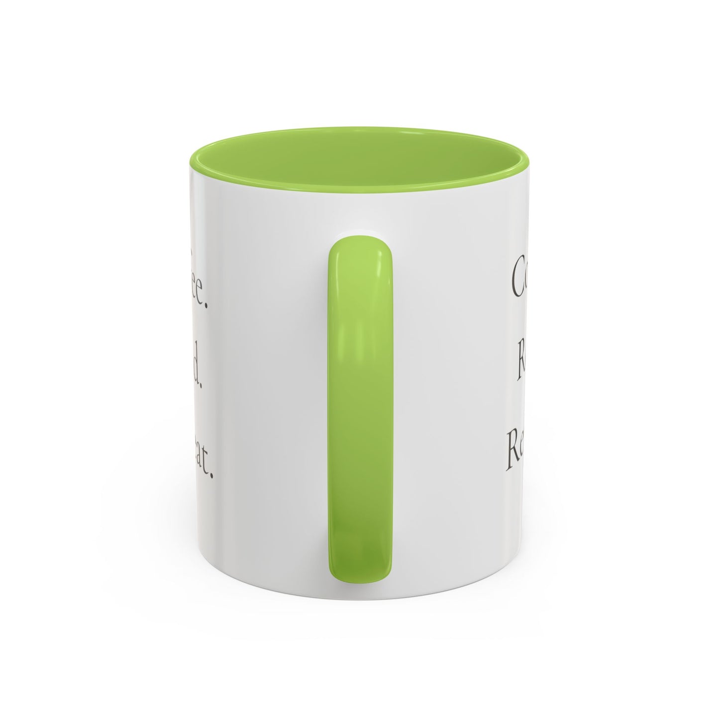 Coffee Read Repeat Mug - Book Lover Coffee Mug