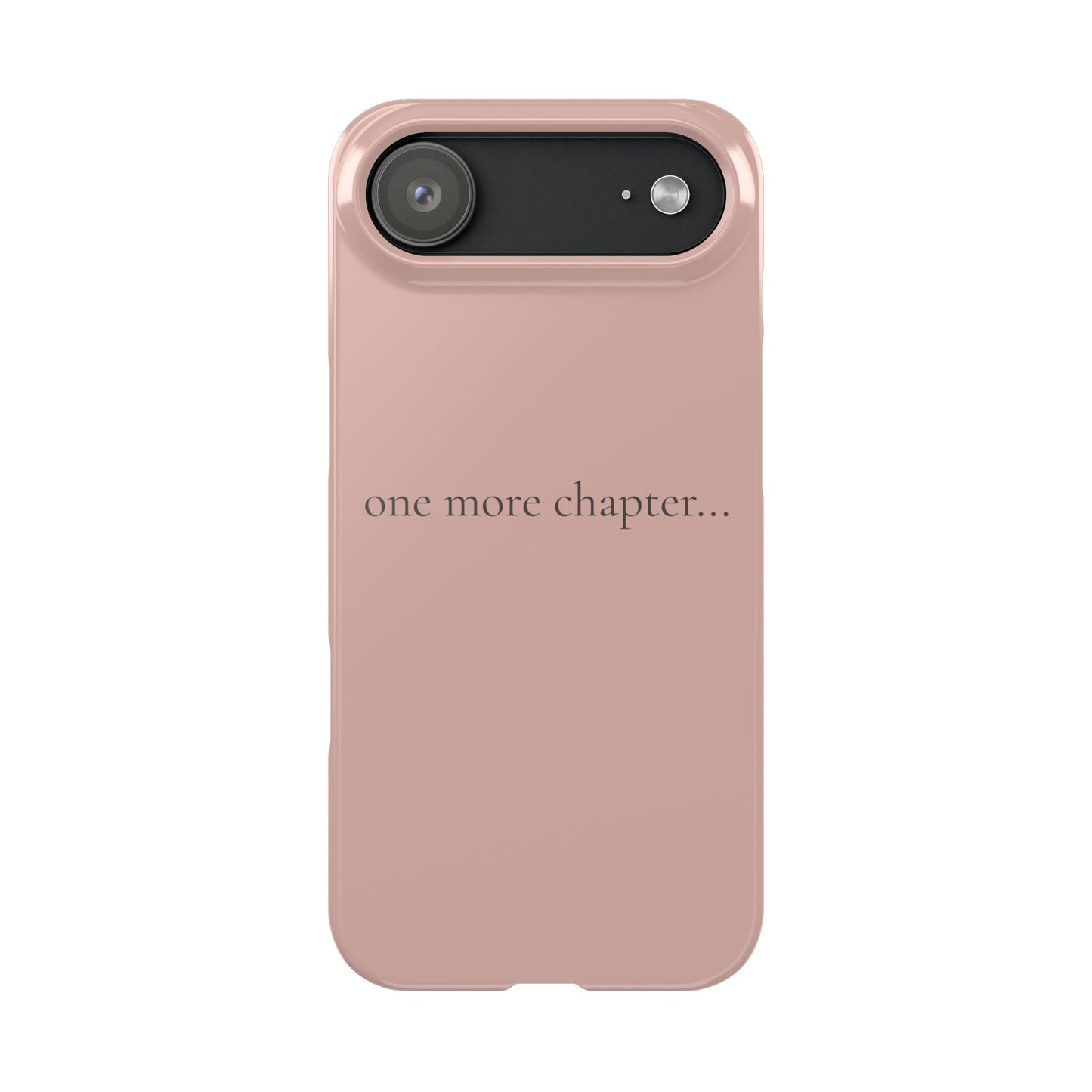 One More Chapter iPhone Case - Book Lover Phone Case