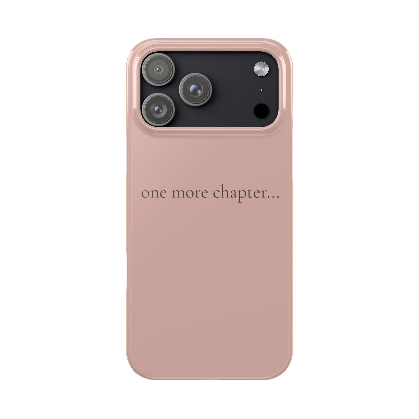 One More Chapter iPhone Case - Book Lover Phone Case