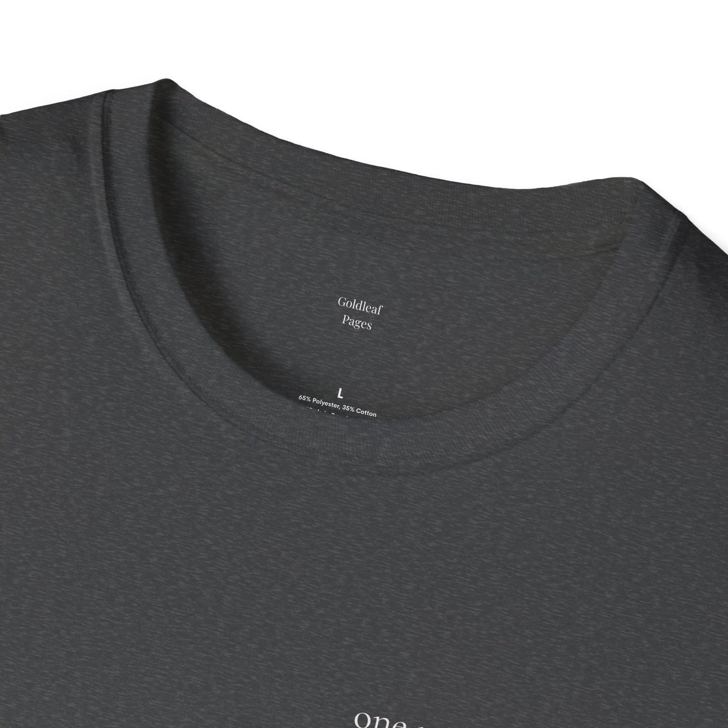 One More Chapter… T-Shirt - Minimalist Book Lover Tee