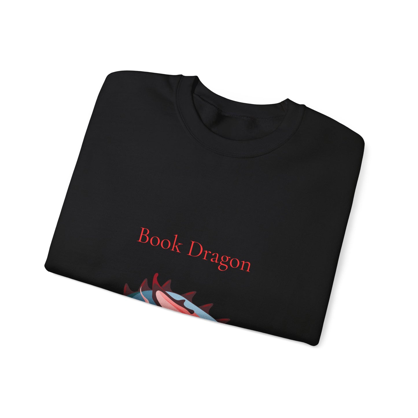 Book Dragon Sweatshirt - Cozy Reading Sweatshirt