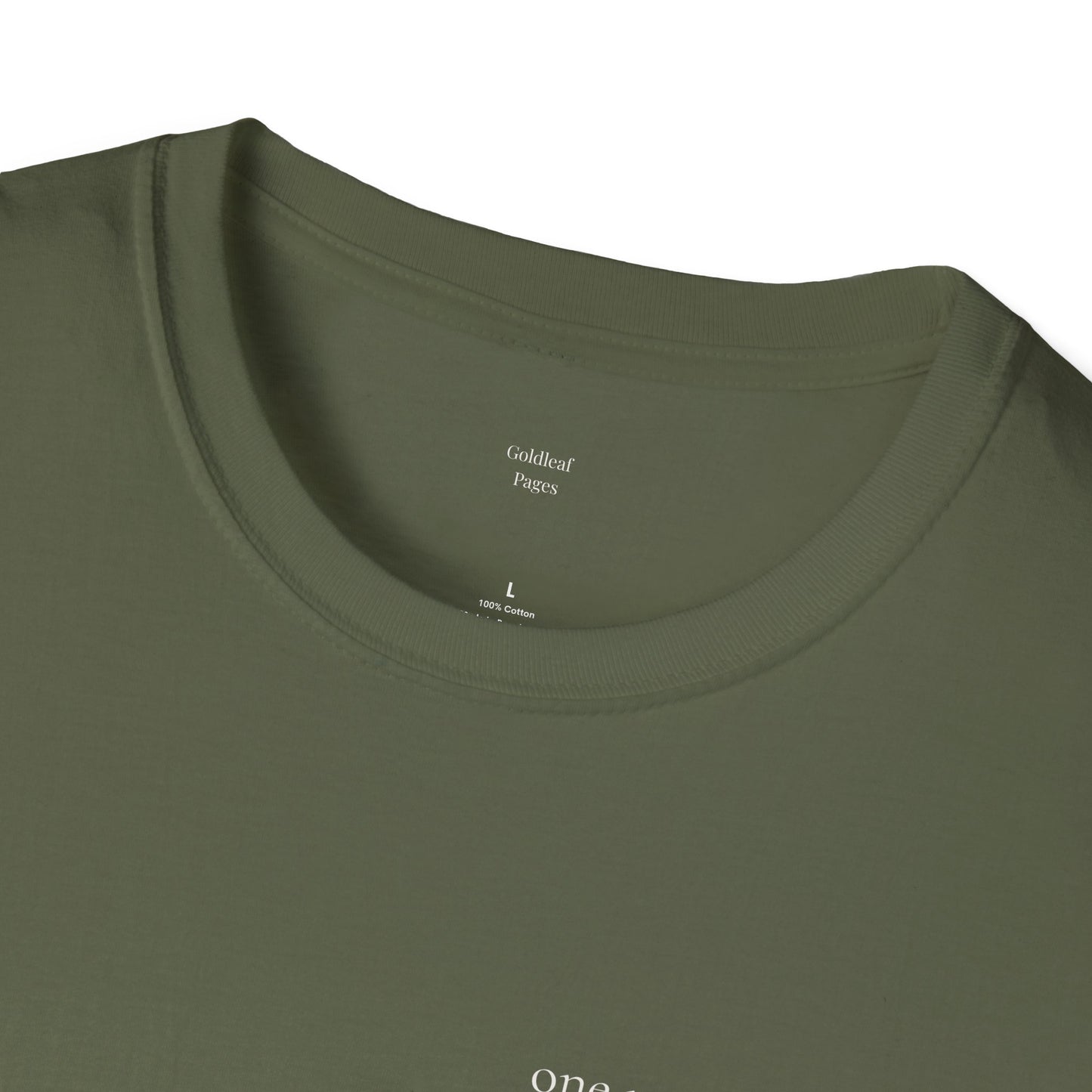 One More Chapter… T-Shirt - Minimalist Book Lover Tee