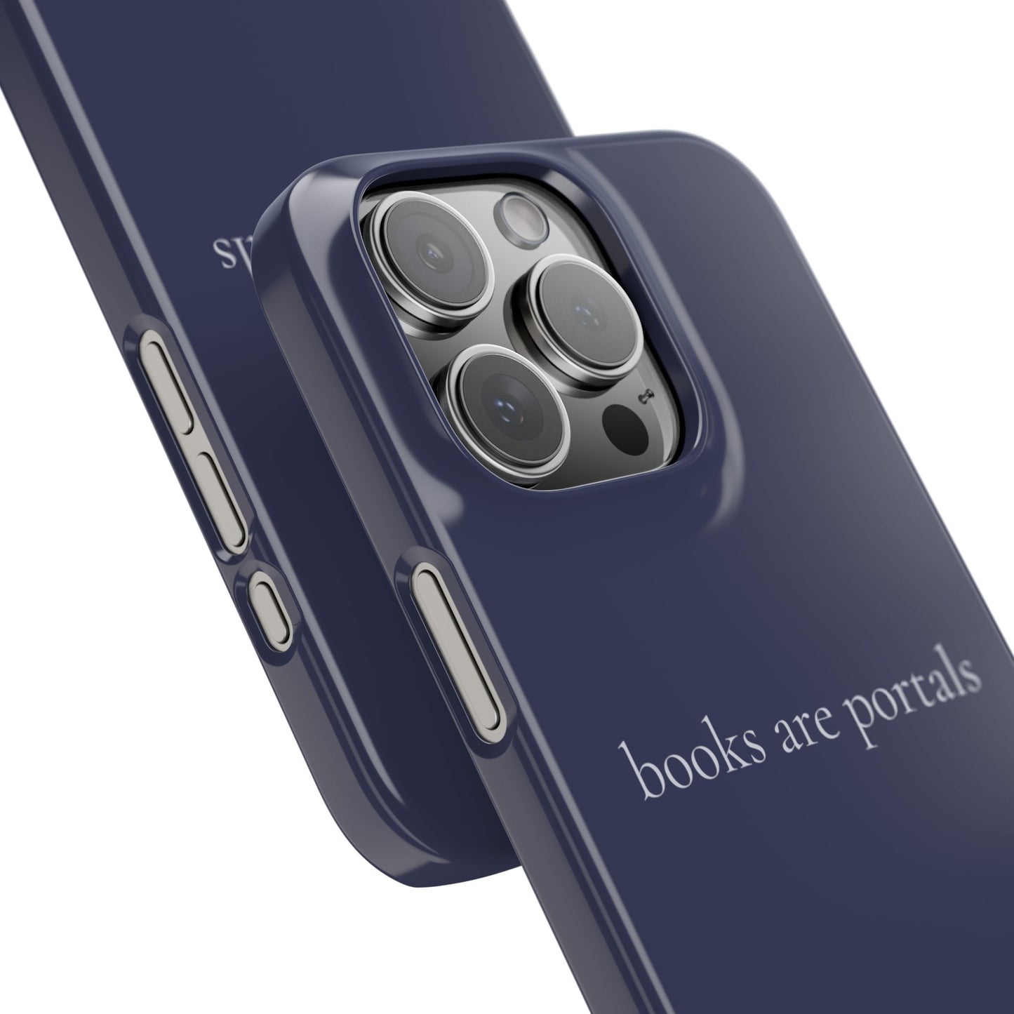 Books are Portals iPhone Case - Fantasy Book Lover Phone Case