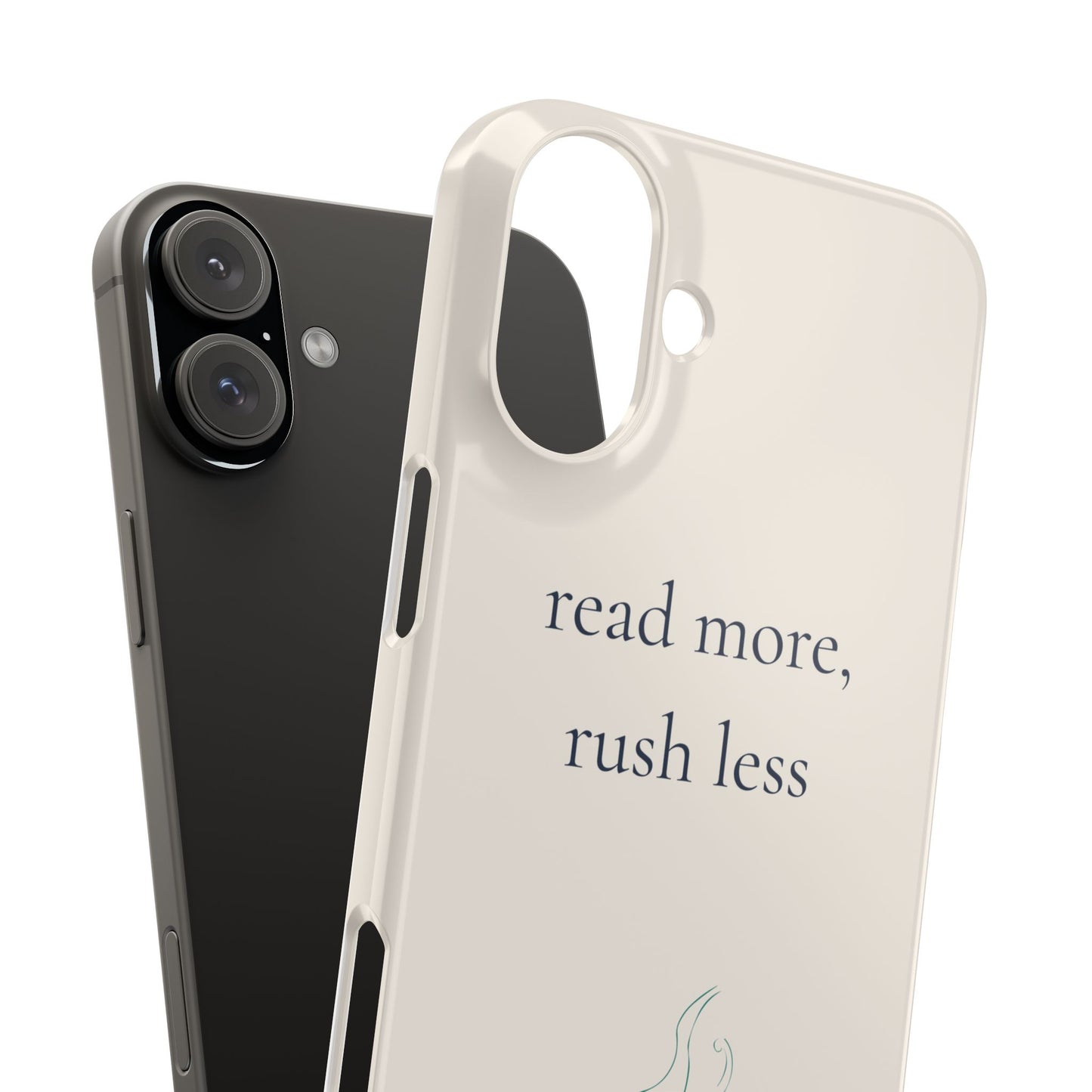 Read More Rush Less iPhone Case - Book Lover Phone Case
