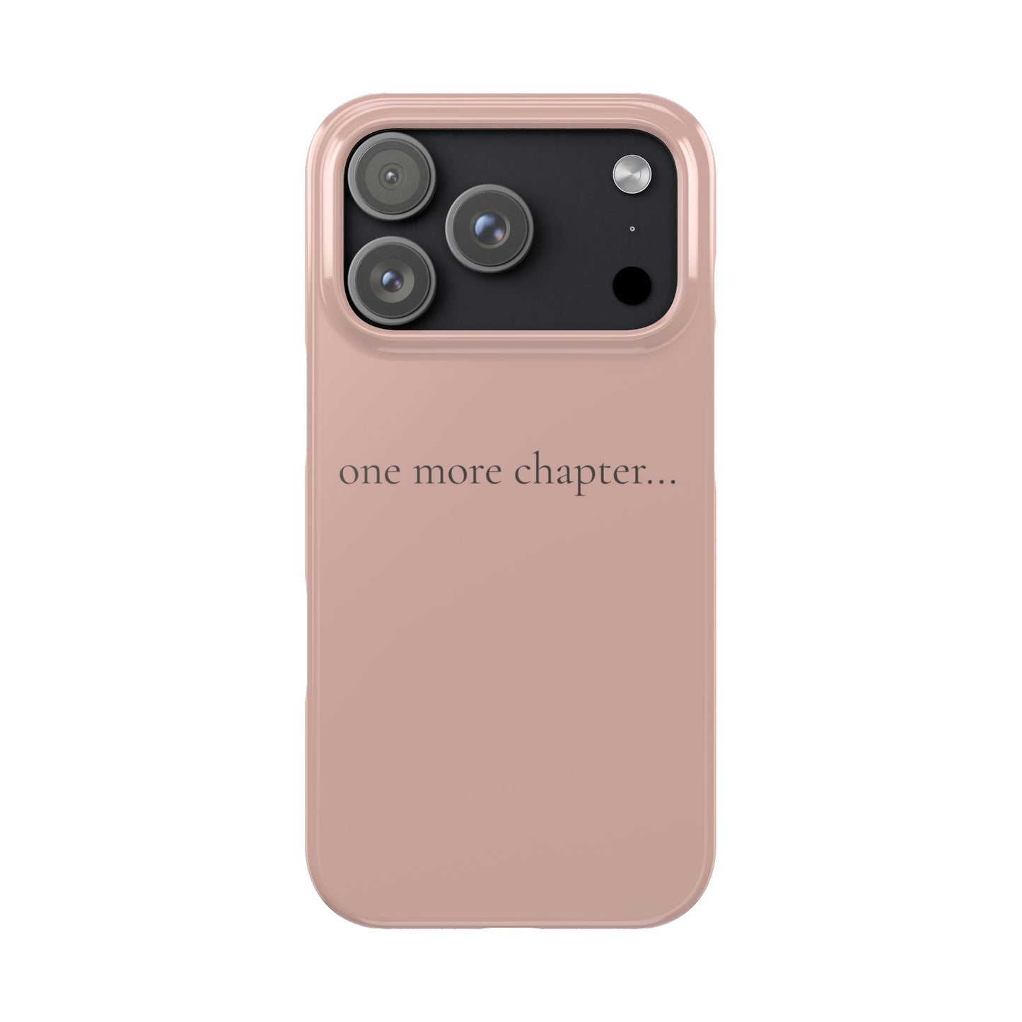 One More Chapter iPhone Case - Book Lover Phone Case
