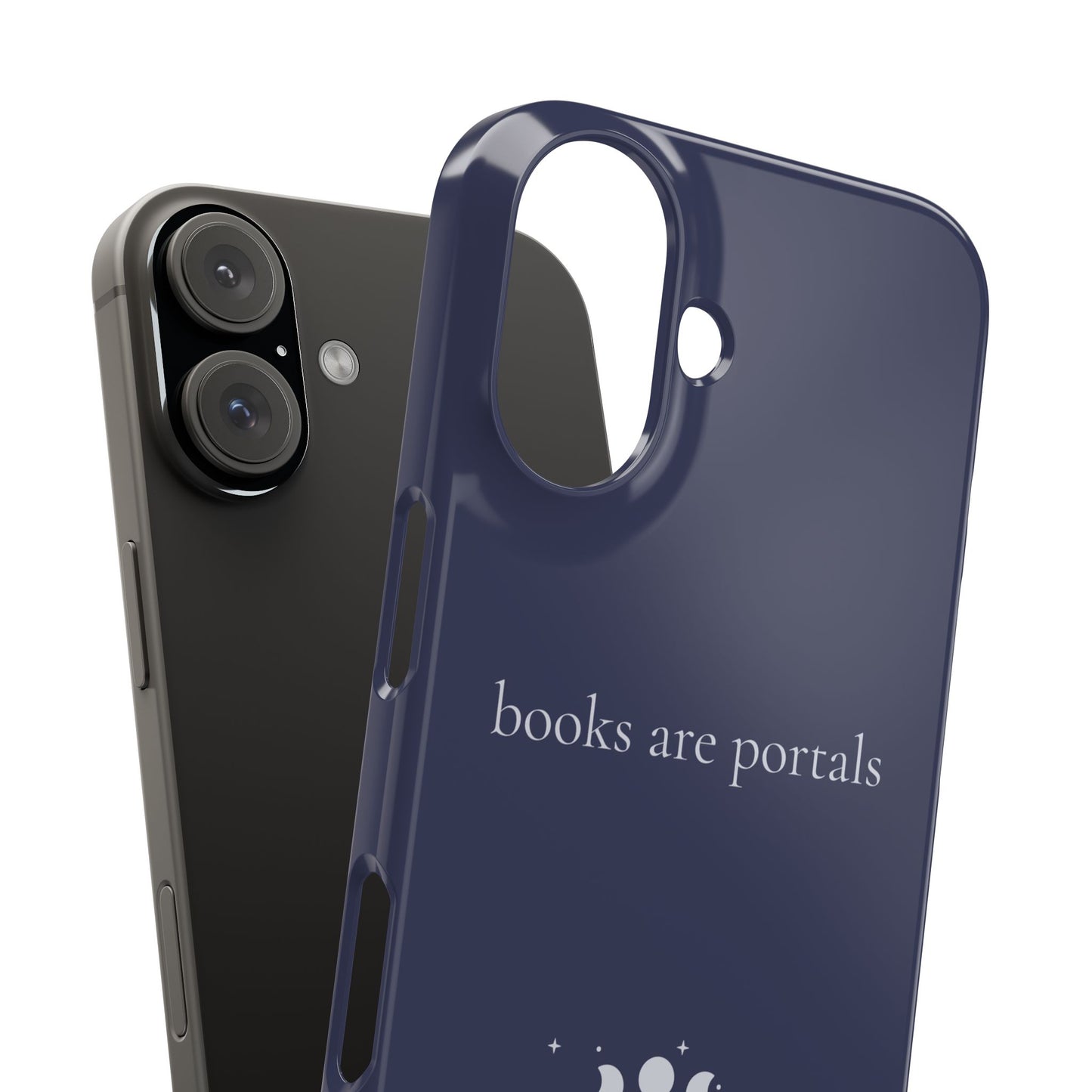 Books are Portals iPhone Case - Fantasy Book Lover Phone Case