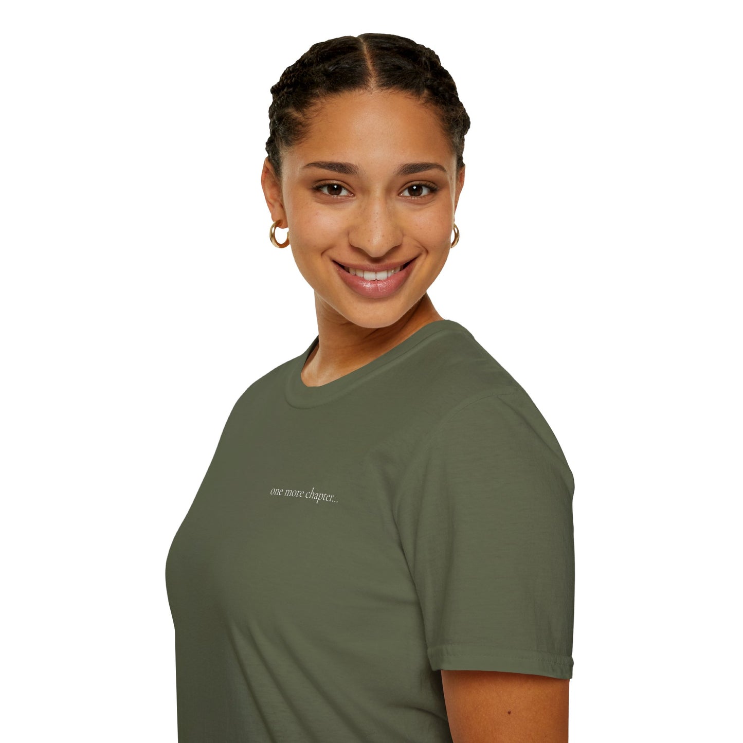 One More Chapter… T-Shirt - Minimalist Book Lover Tee