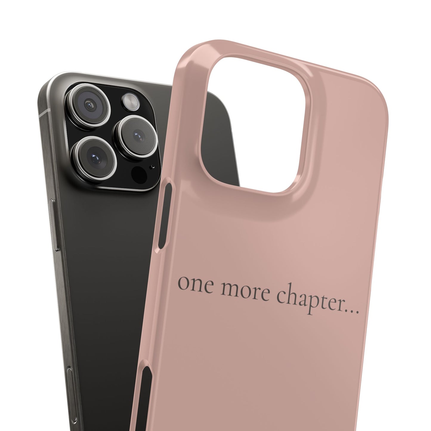 One More Chapter iPhone Case - Book Lover Phone Case