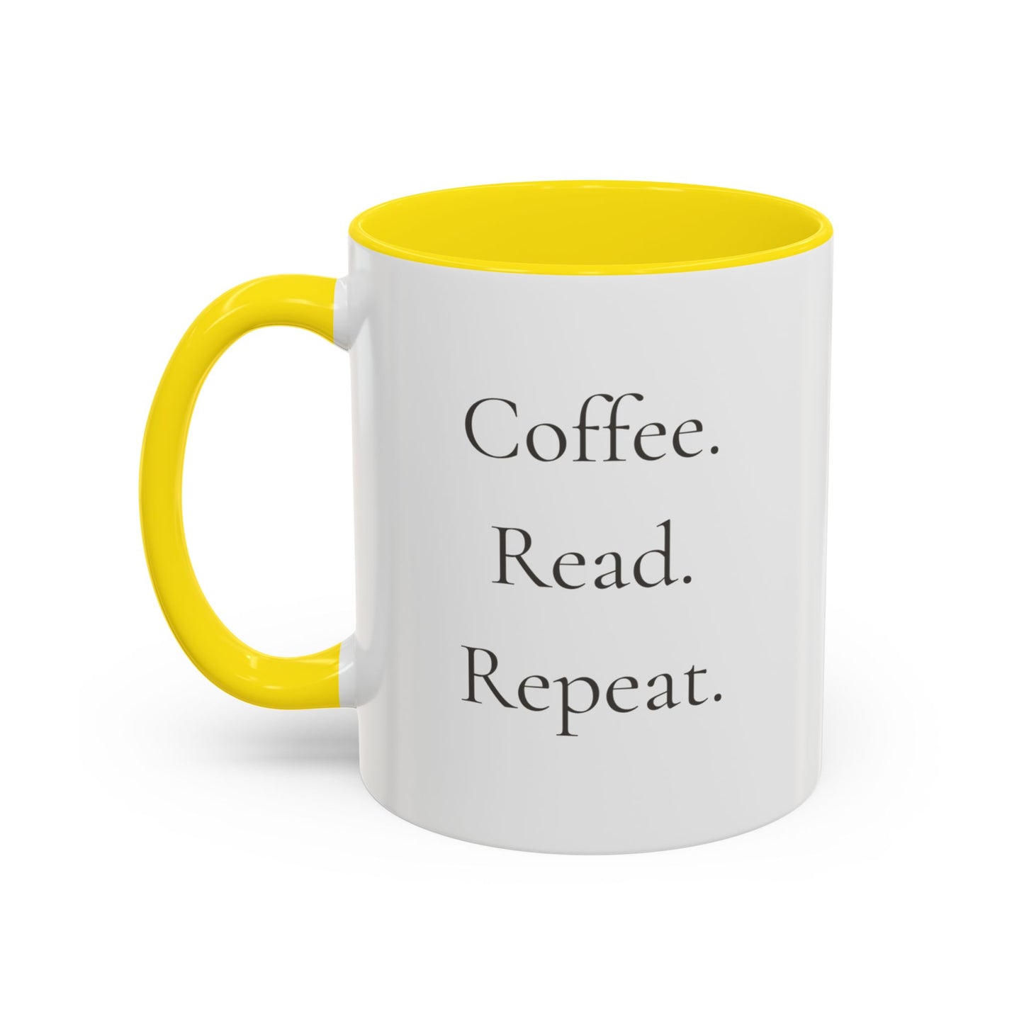Coffee Read Repeat Mug - Book Lover Coffee Mug