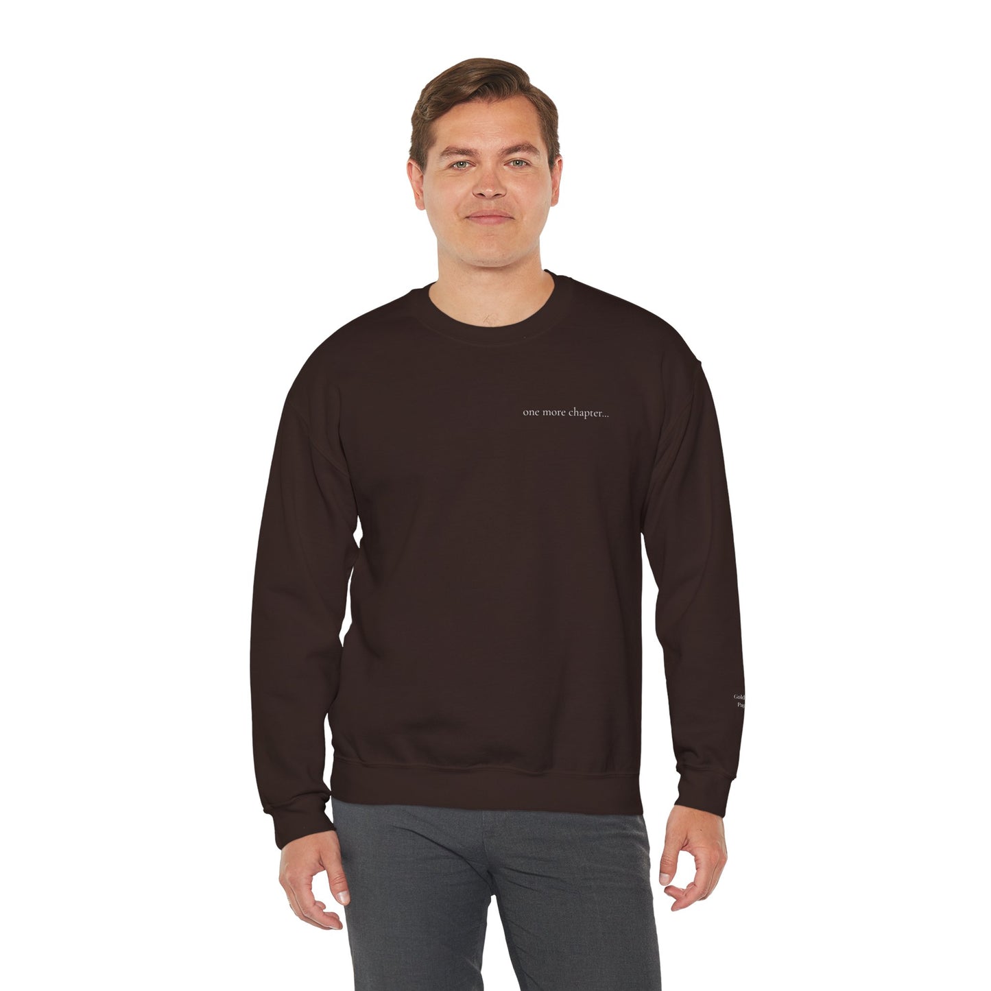 One More Chapter Sweatshirt - Cozy Reader Crewneck