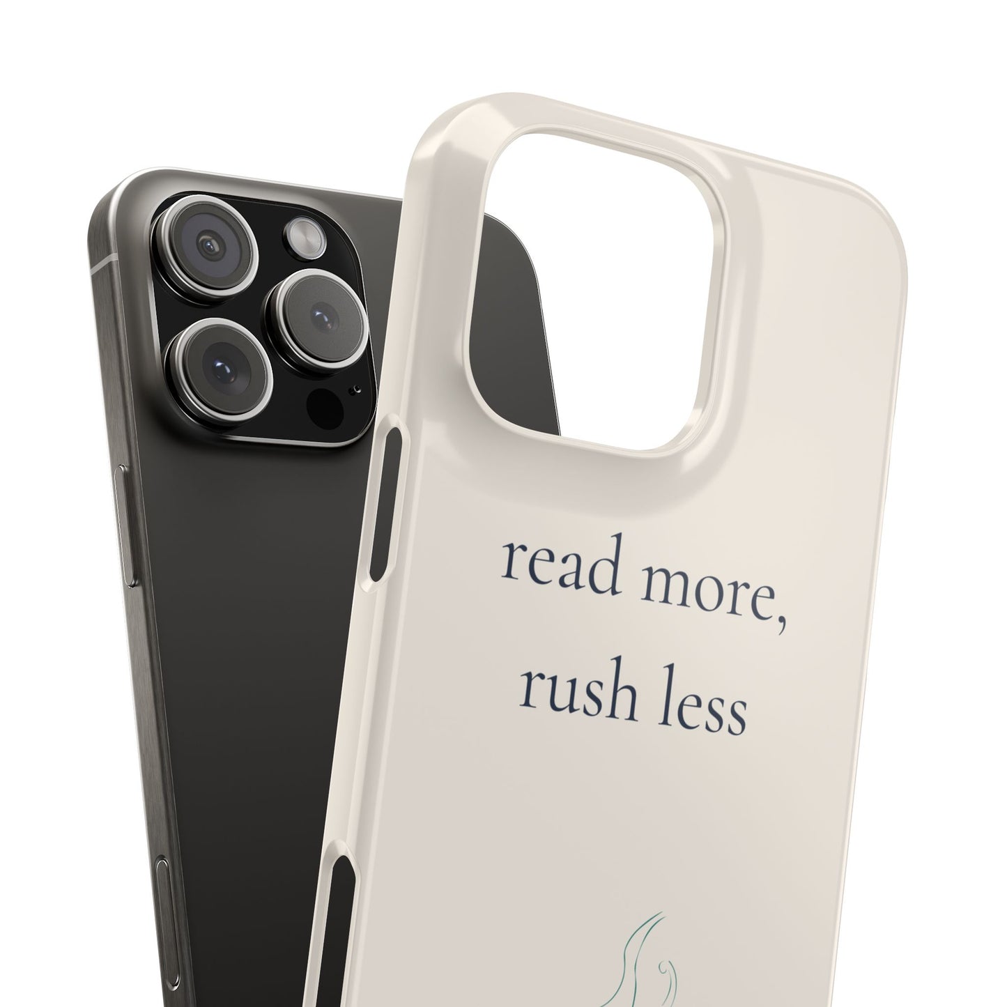 Read More Rush Less iPhone Case - Book Lover Phone Case