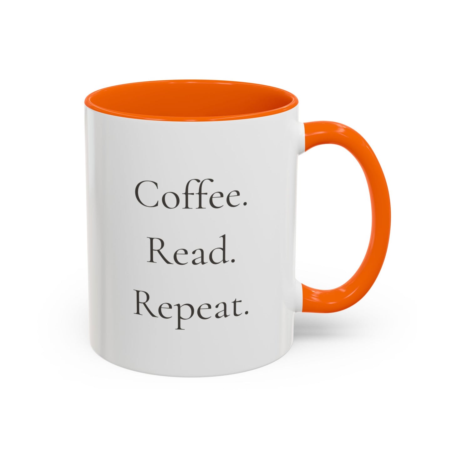 Coffee Read Repeat Mug - Book Lover Coffee Mug