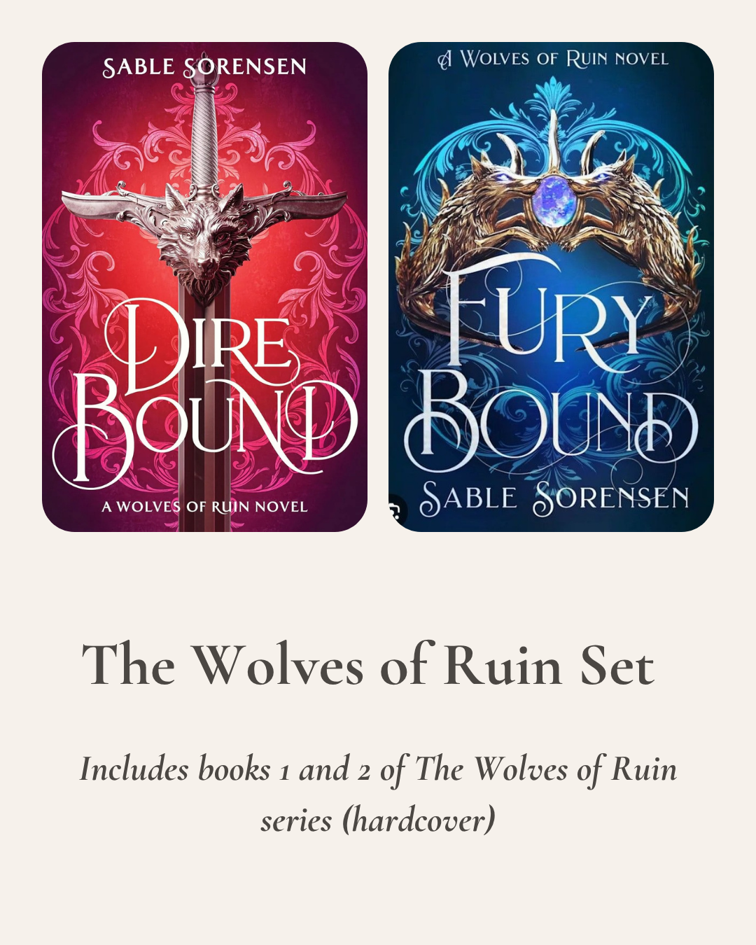 The Wolves of Ruin Set - Sable Sorenson