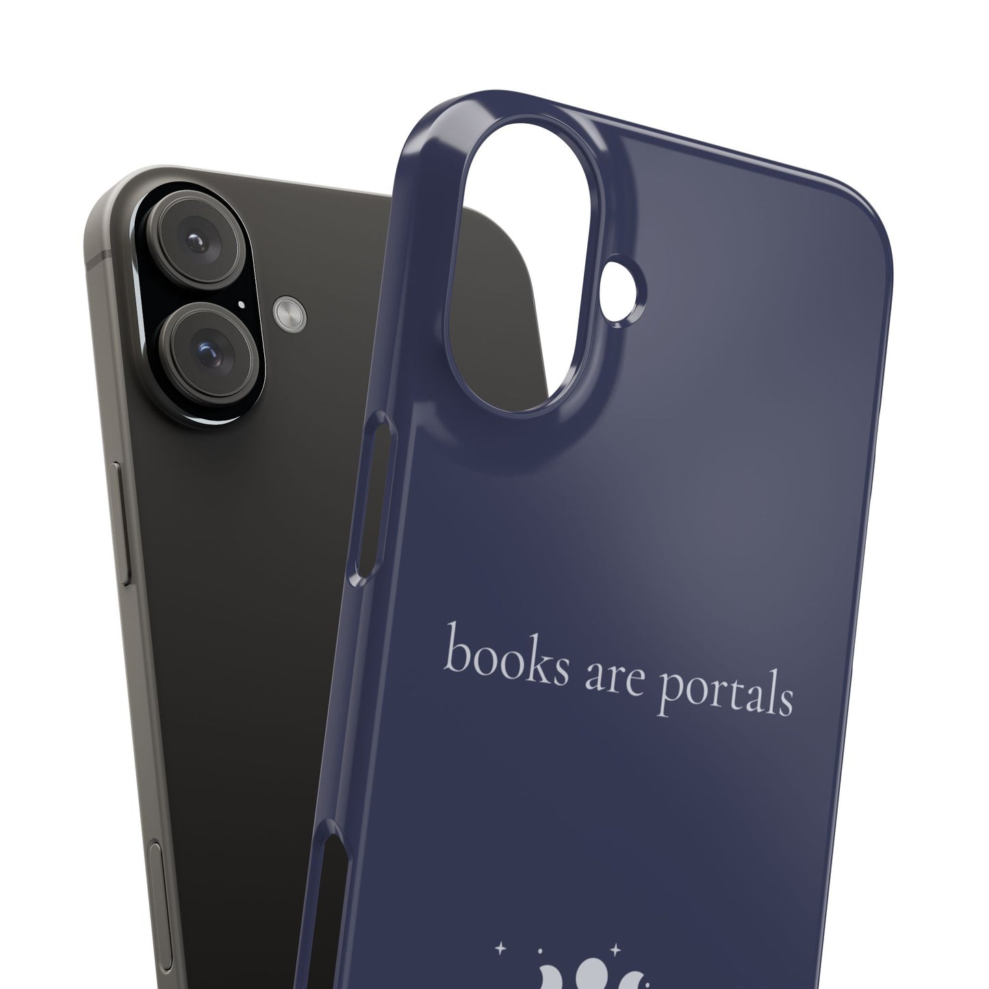 Books are Portals iPhone Case - Fantasy Book Lover Phone Case