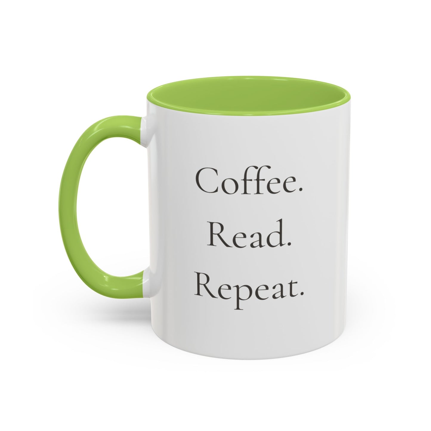 Coffee Read Repeat Mug - Book Lover Coffee Mug