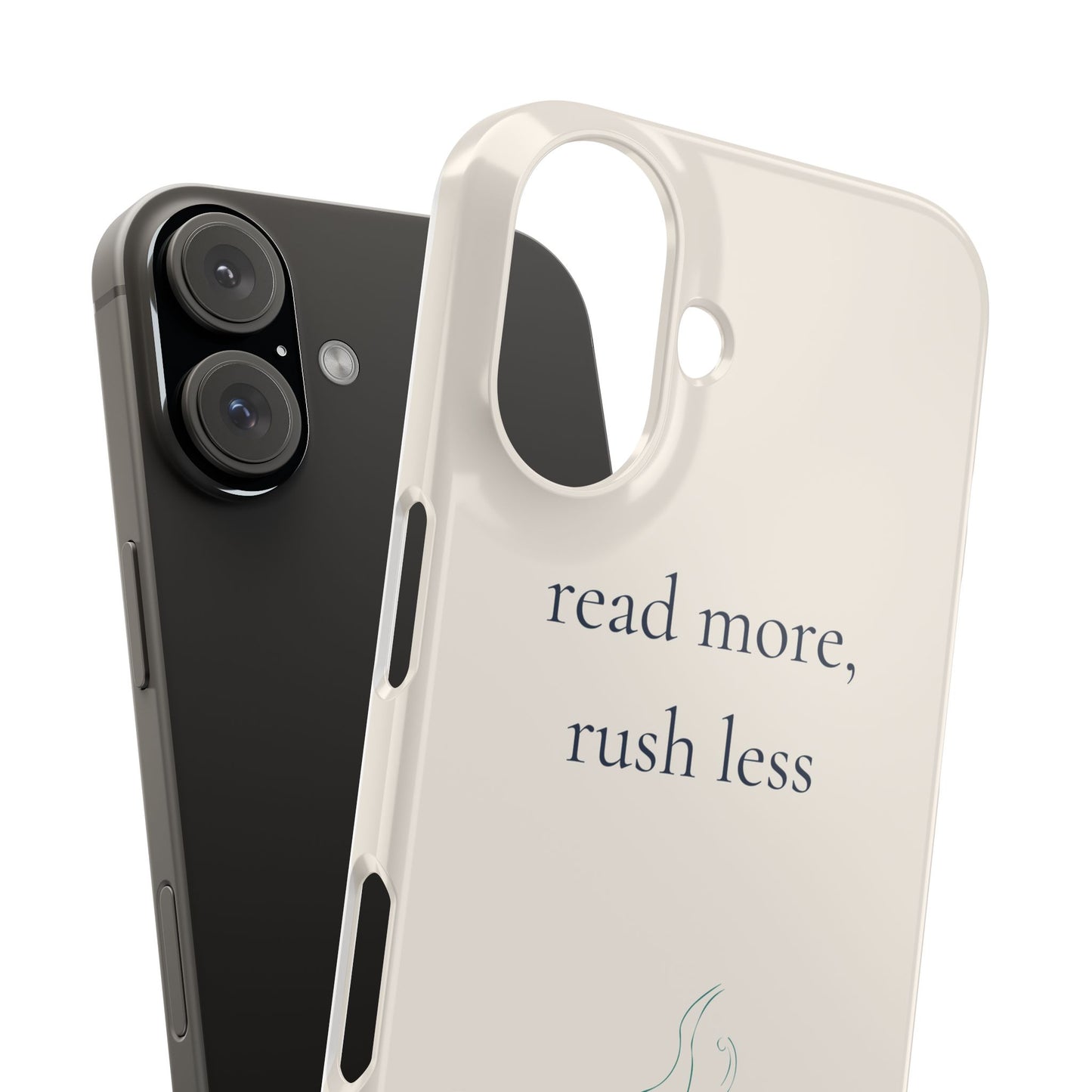 Read More Rush Less iPhone Case - Book Lover Phone Case