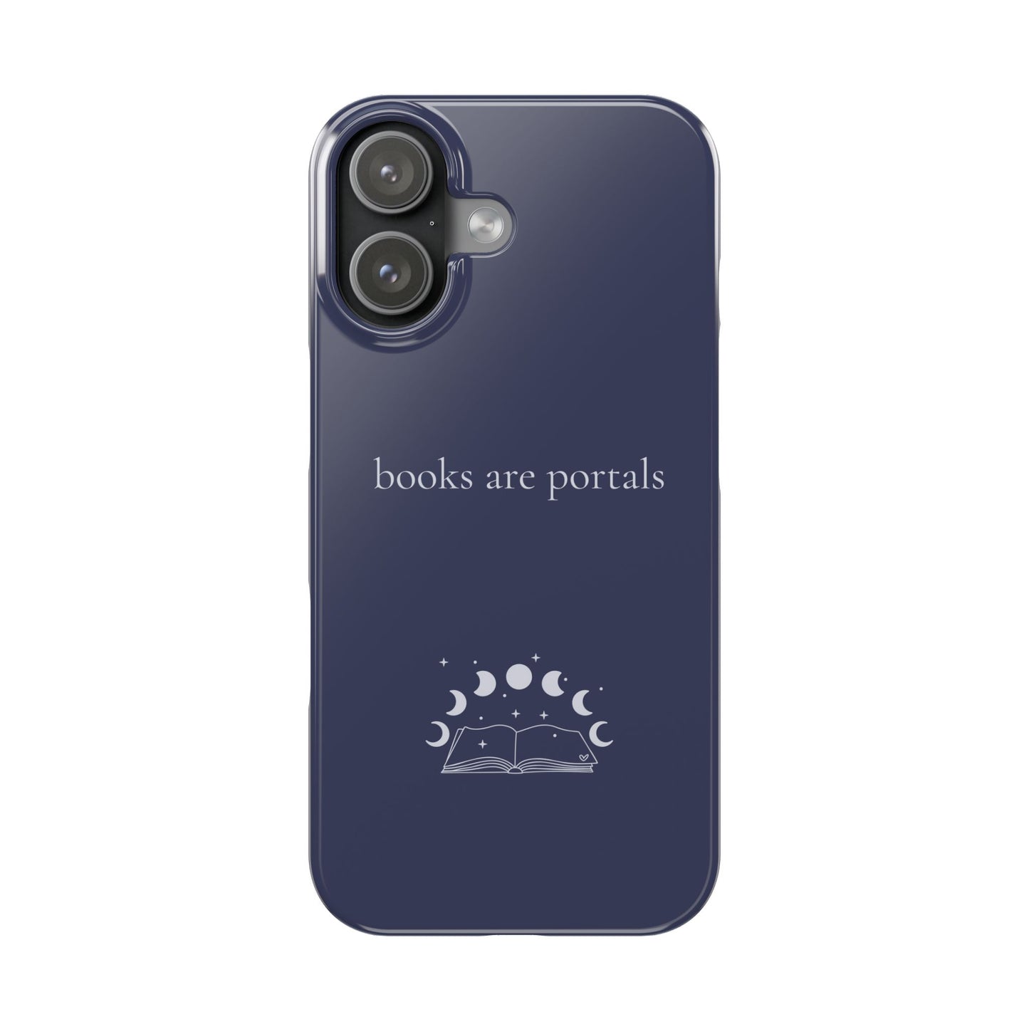 Books are Portals iPhone Case - Fantasy Book Lover Phone Case