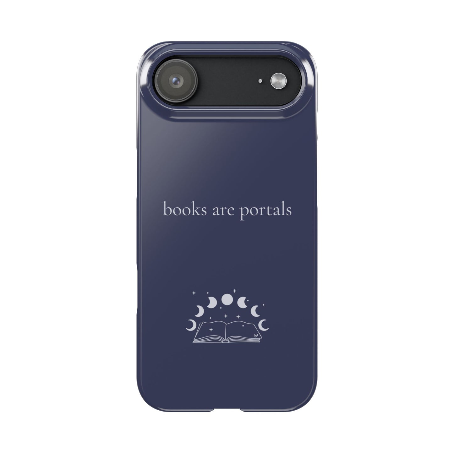 Books are Portals iPhone Case - Fantasy Book Lover Phone Case