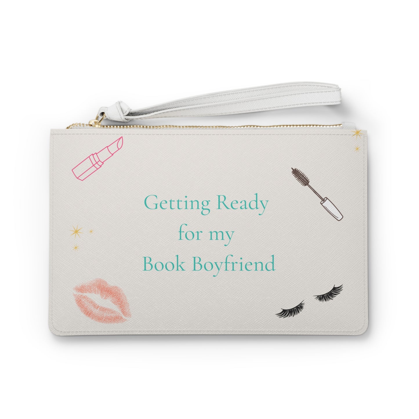 Book Boyfriend Makeup Bag - Romantasy Cosmetic Pouch