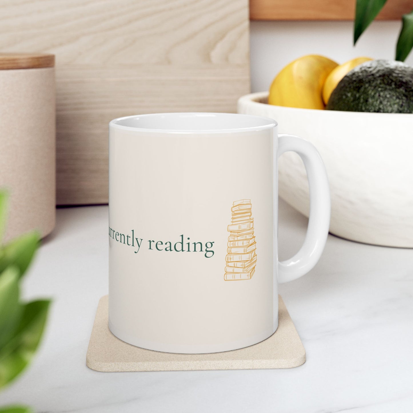 Currently Reading Mug - Book Lover Coffee Mug