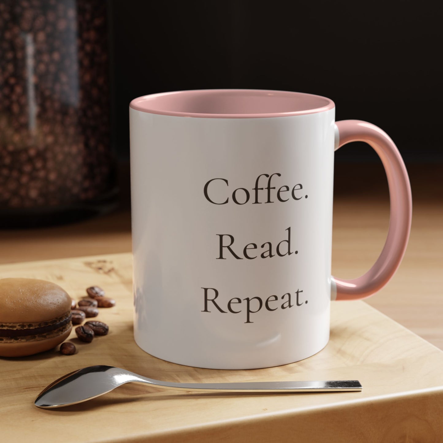 Coffee Read Repeat Mug - Book Lover Coffee Mug