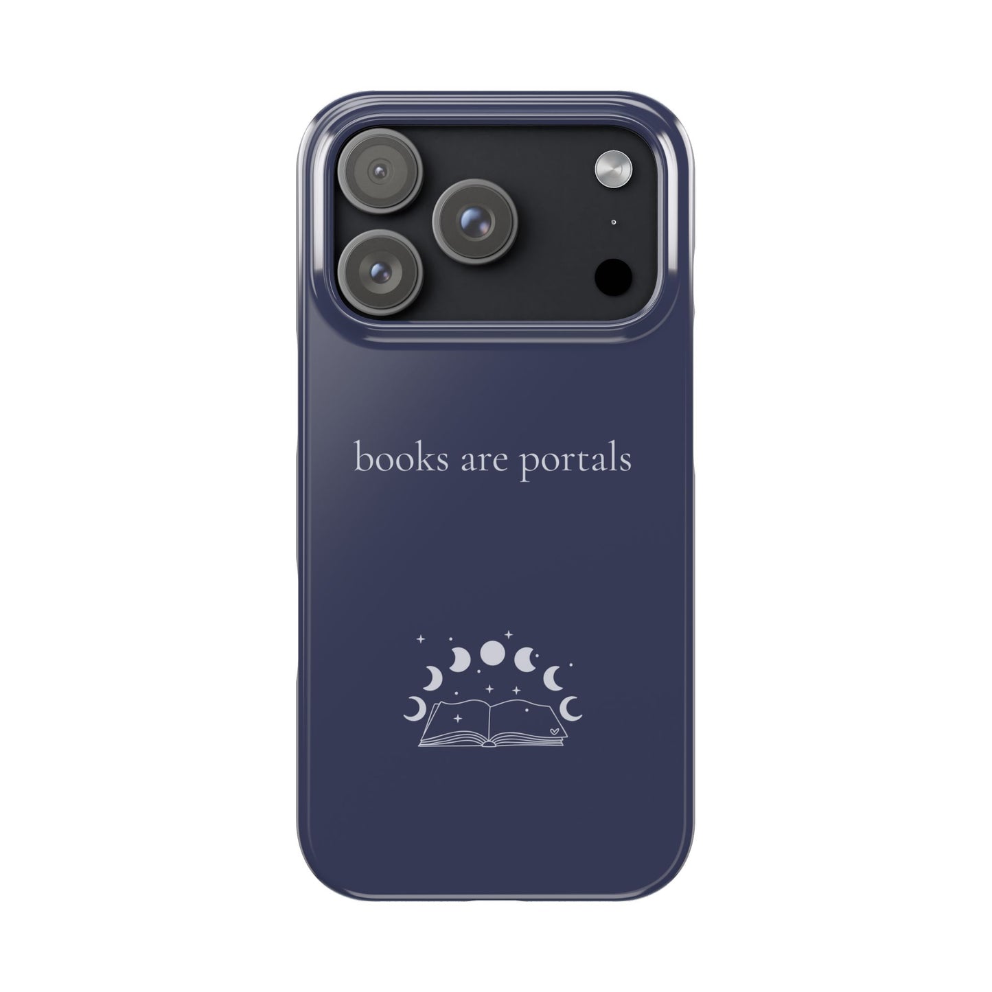Books are Portals iPhone Case - Fantasy Book Lover Phone Case