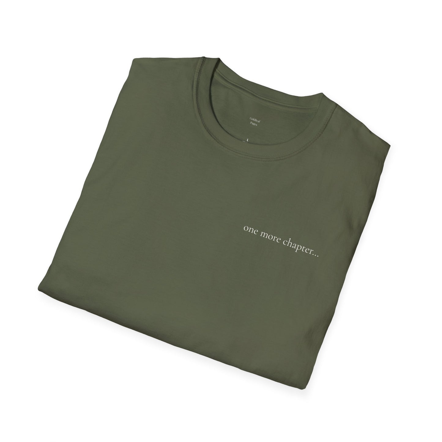 One More Chapter… T-Shirt - Minimalist Book Lover Tee