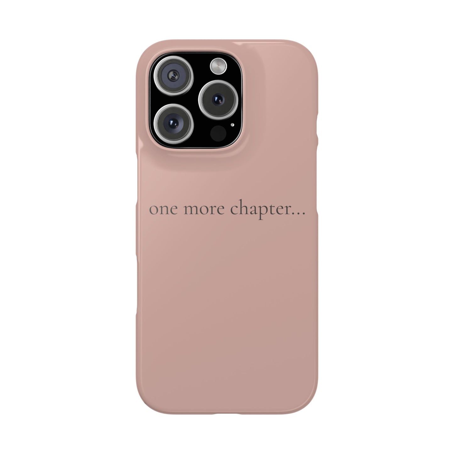 One More Chapter iPhone Case - Book Lover Phone Case