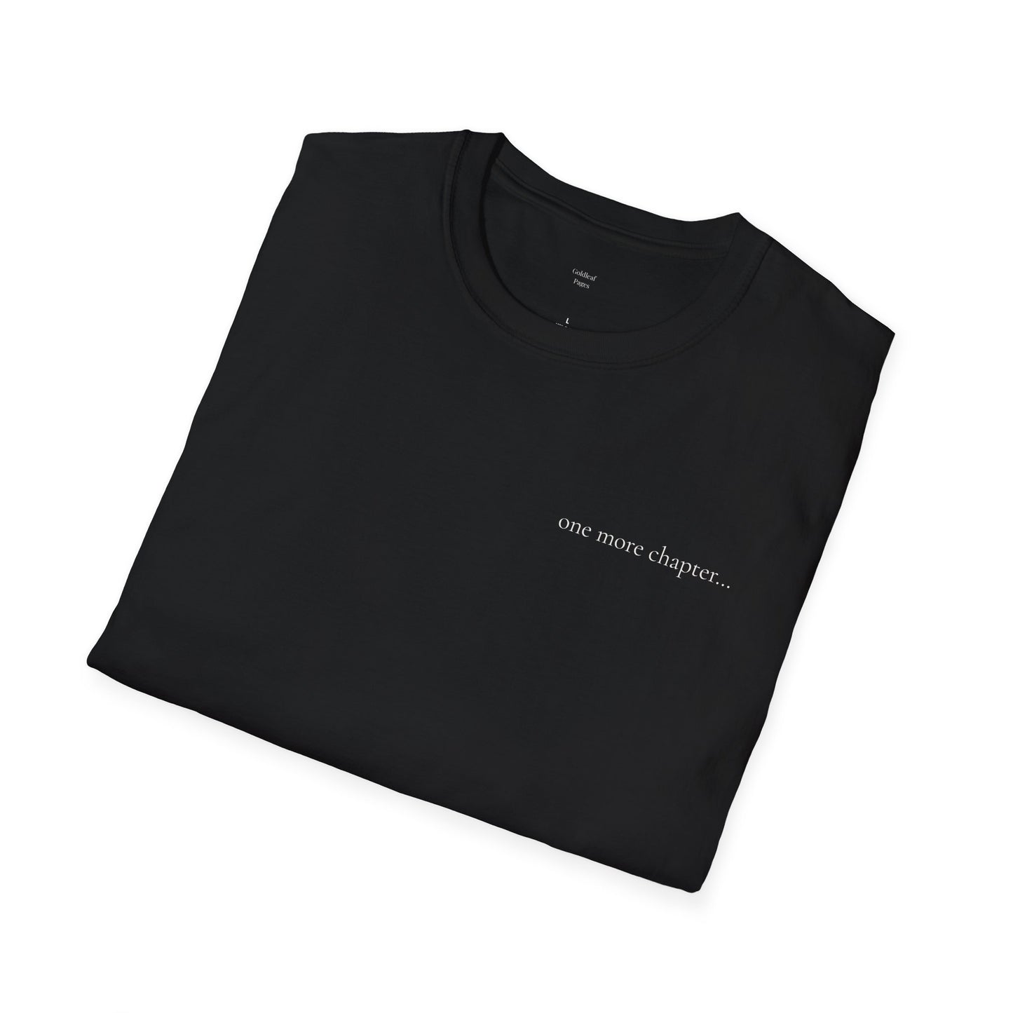 One More Chapter… T-Shirt - Minimalist Book Lover Tee