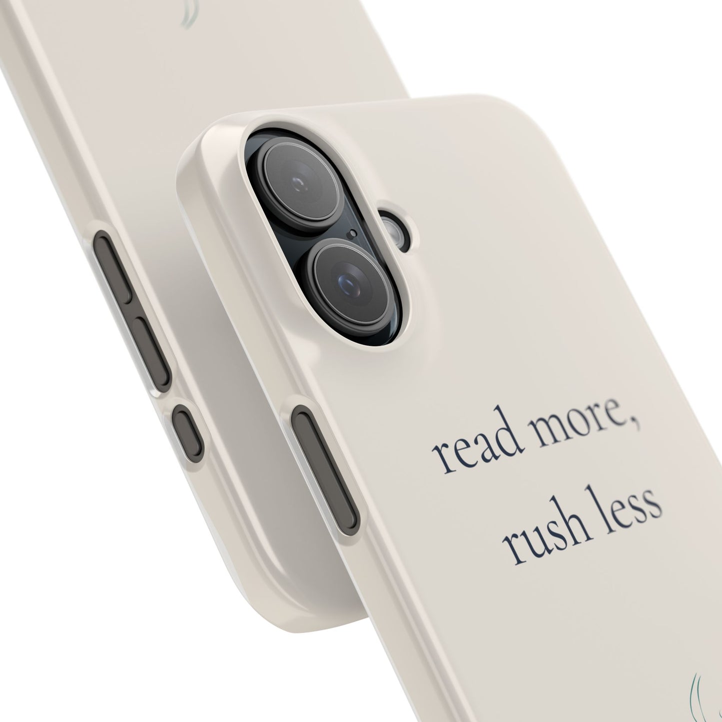 Read More Rush Less iPhone Case - Book Lover Phone Case