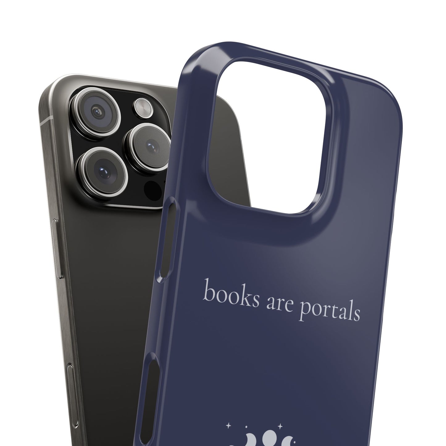 Books are Portals iPhone Case - Fantasy Book Lover Phone Case
