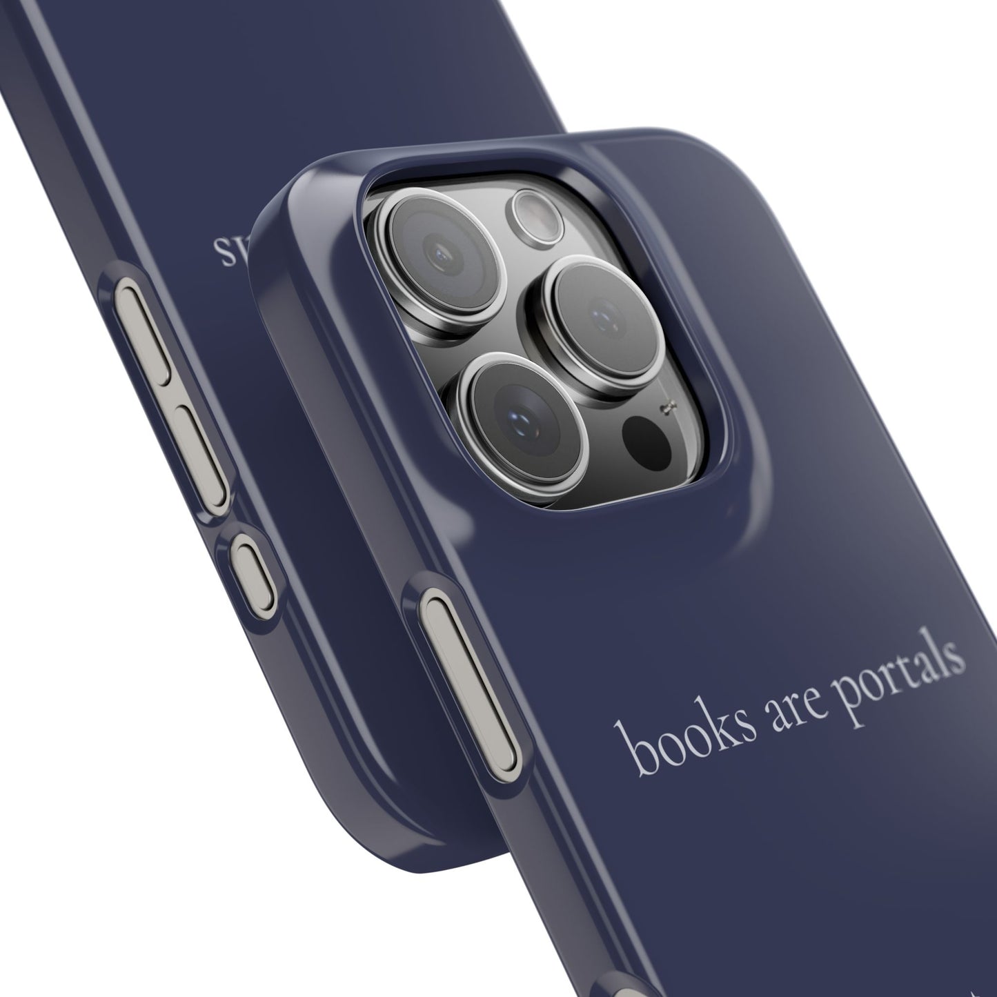 Books are Portals iPhone Case - Fantasy Book Lover Phone Case