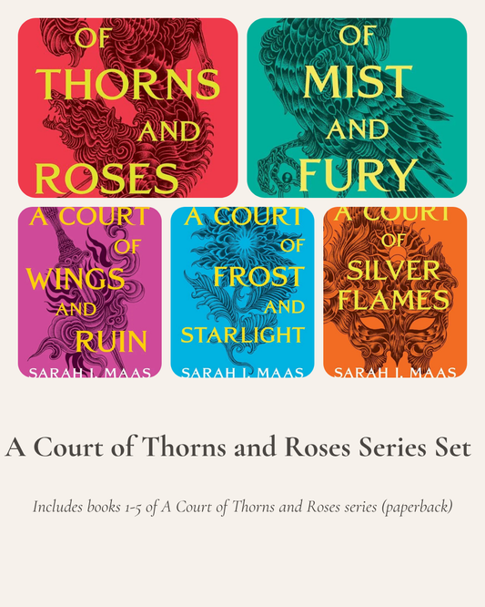 ACOTAR Complete Series Bundle - Sarah J. Maas Fantasy Romance Collection