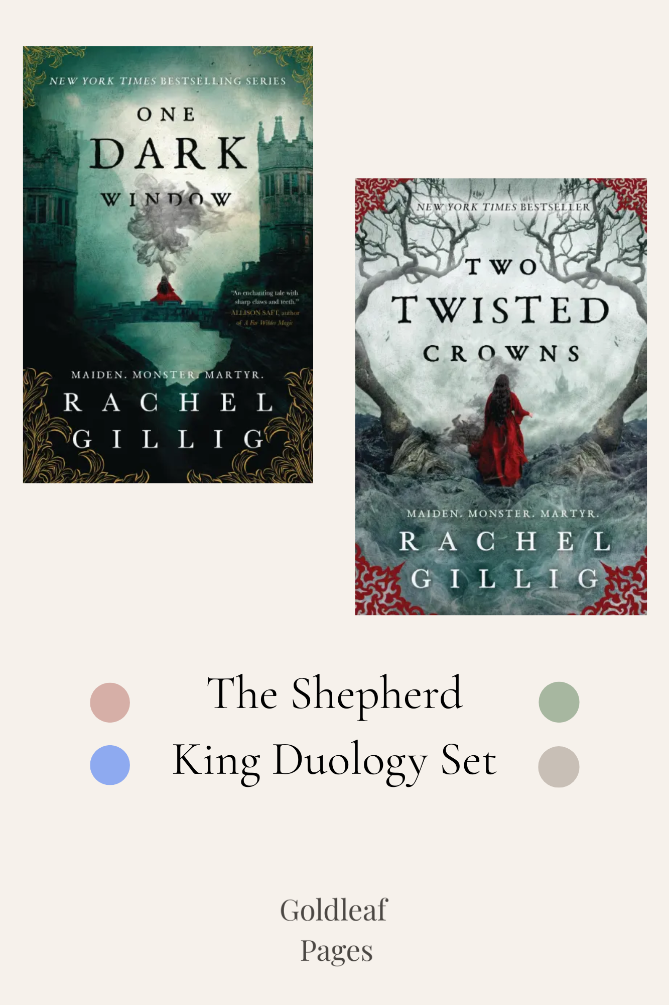 The Shepherd King by Rachel Gillig Duology Book Set