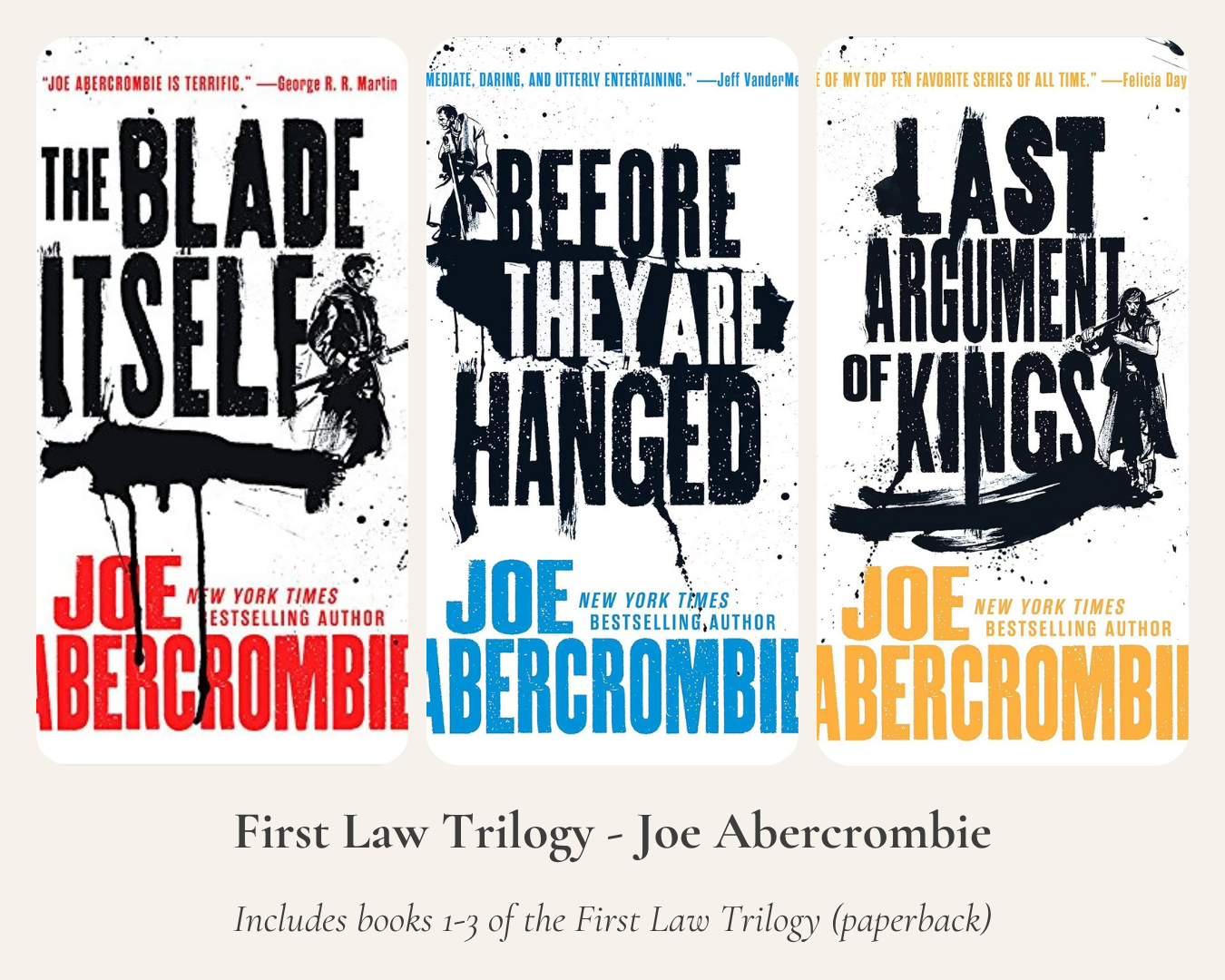 First Law Trilogy - Joe Abercrombie