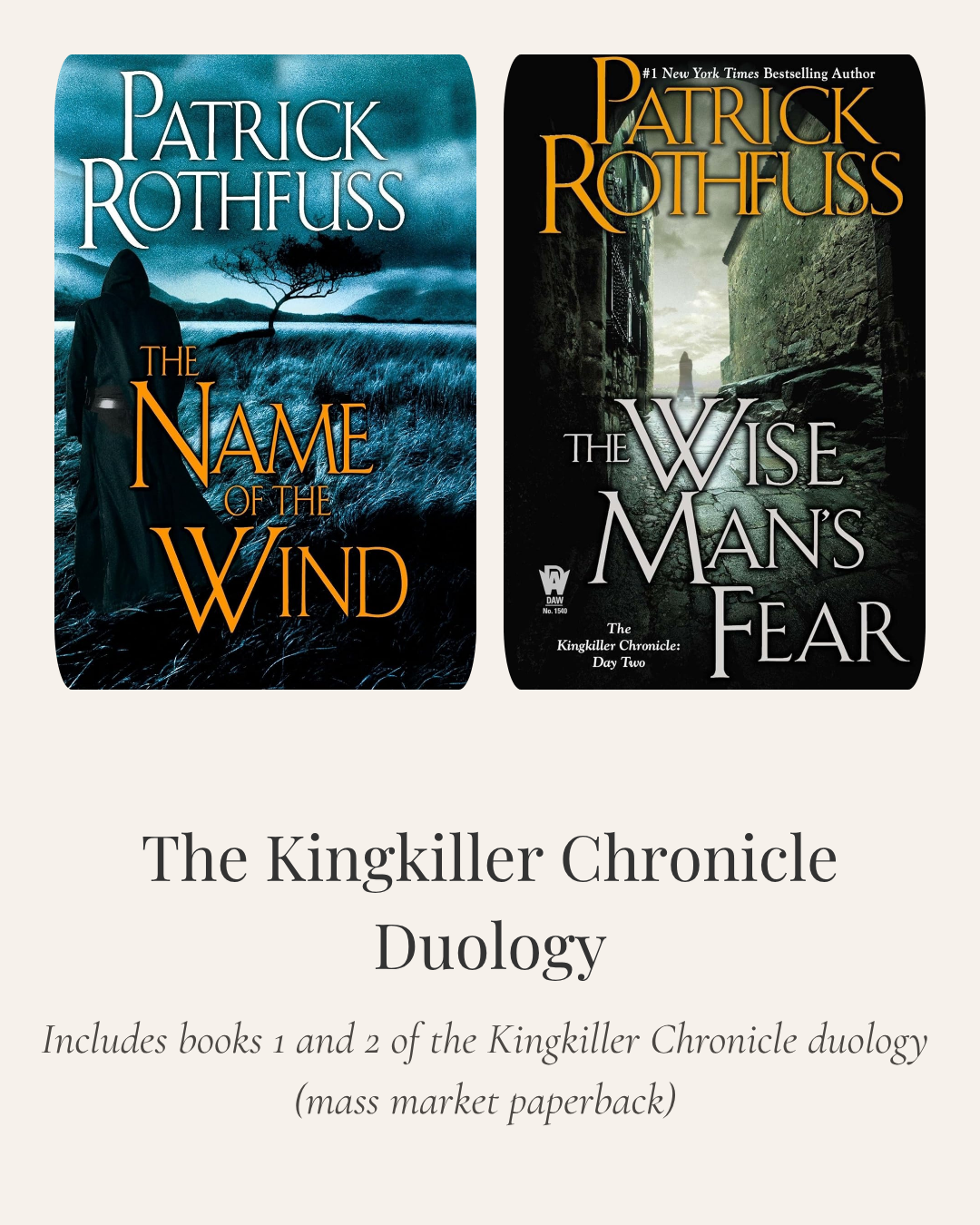 The Kingkiller Chronicle Duology - Patrick Rothfuss