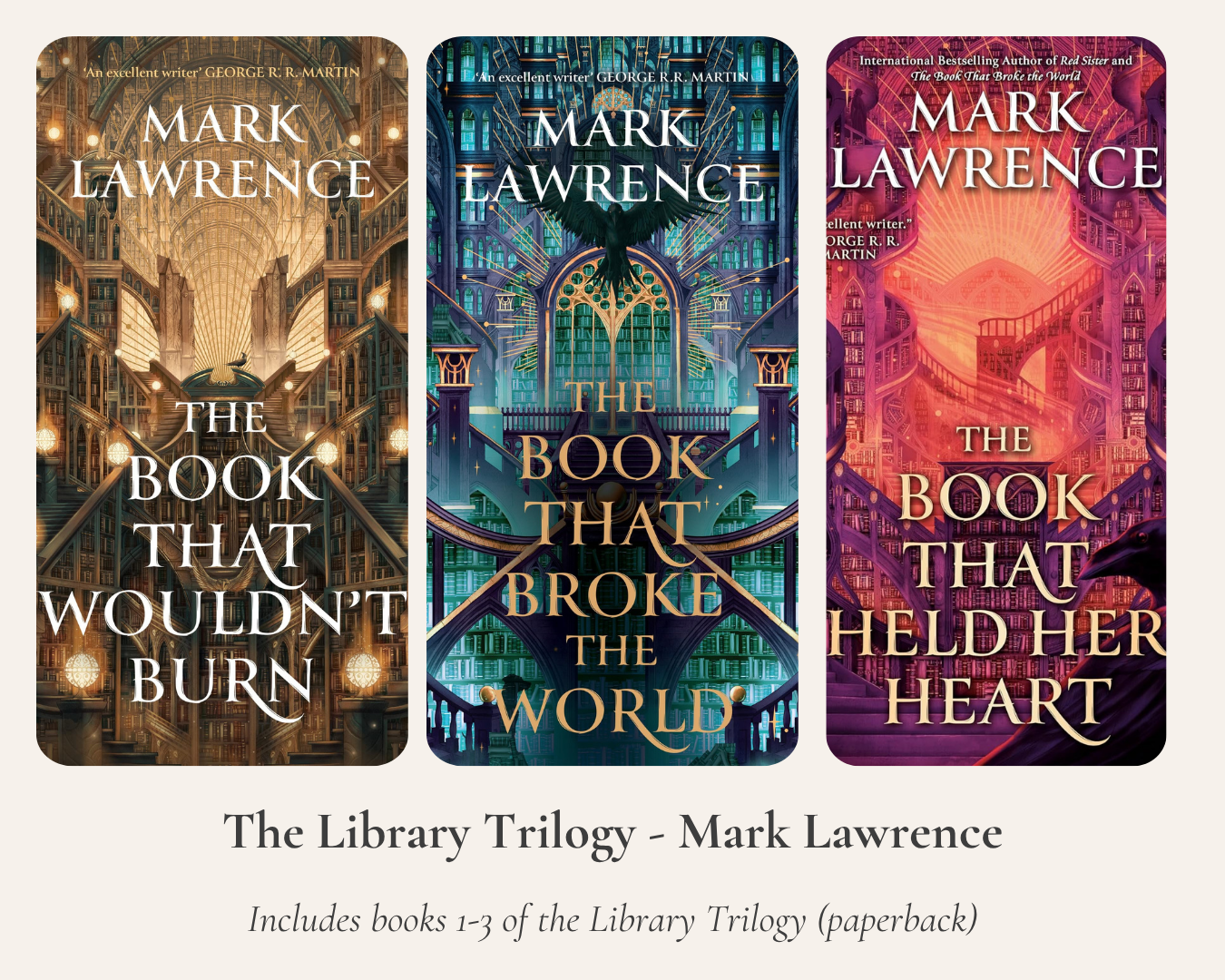The Library Trilogy - Mark Lawrence