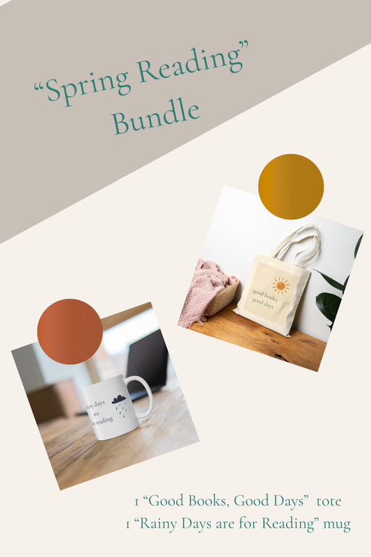 Spring Reading Bundle - Cozy Book Lover Gift Set